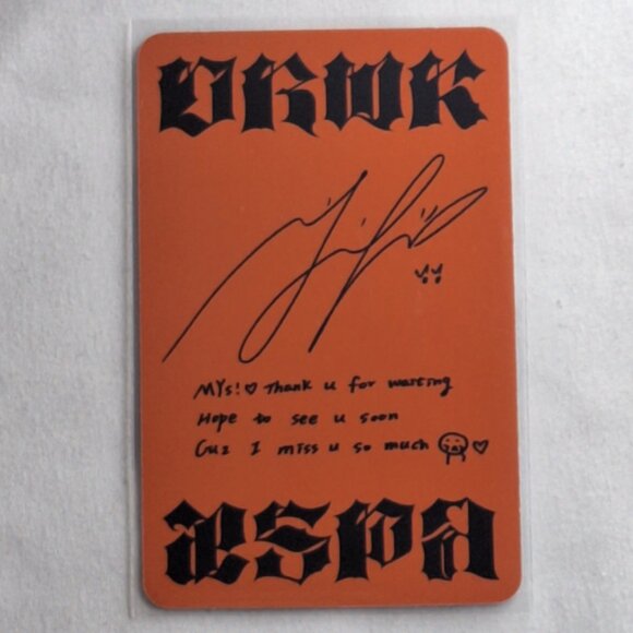 aespa Rich Man (Dirty Worker VER.) Photocard - Ningning - Picture 2 of 2